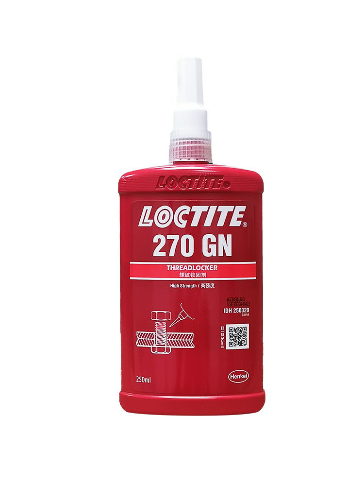 乐泰270螺纹锁固剂 高强度永久锁固LOCTITE270