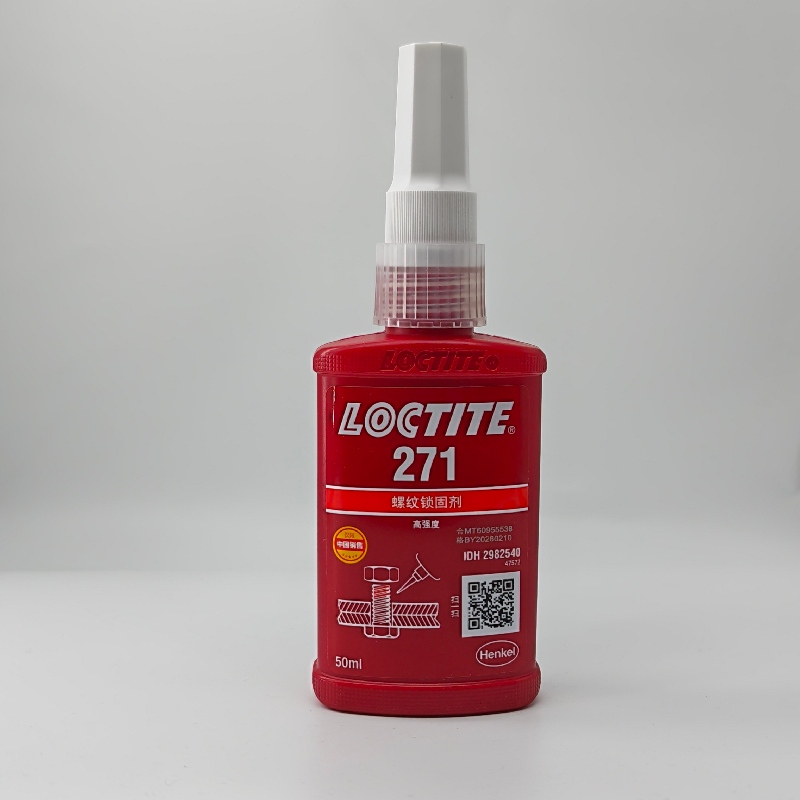 乐泰271螺纹锁固剂 高强度大螺纹LOCTITE271