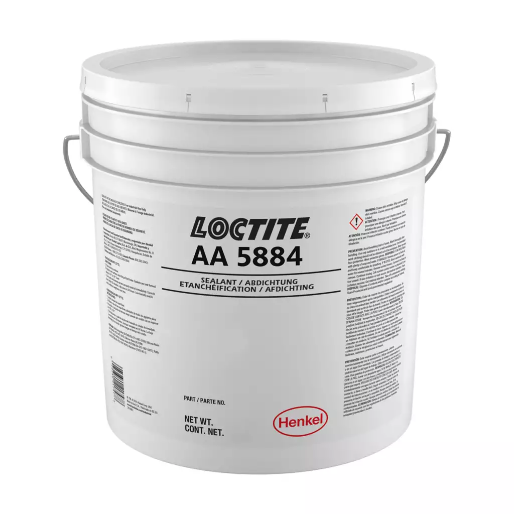 乐泰5884平面密封剂 硅酮密封胶LOCTITE SI 5884